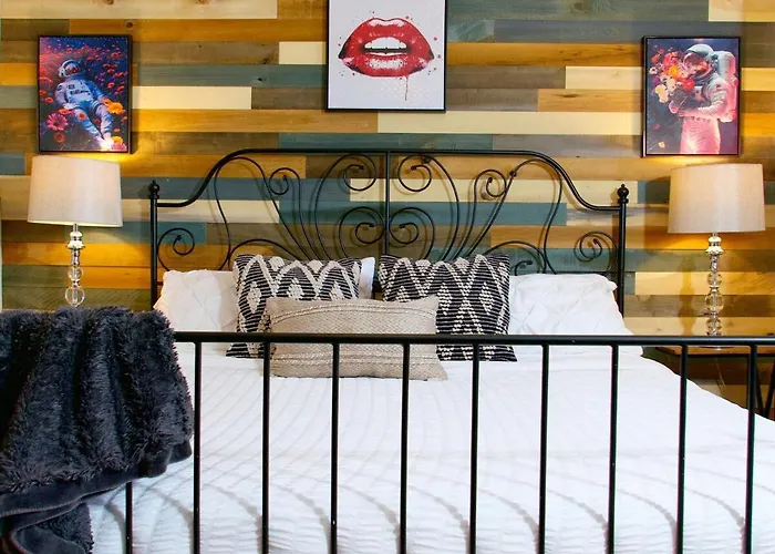 Apartamento The Banksy-free Parking -4 Bedroom W King Bed- Firepit Rooftop Near United Center *